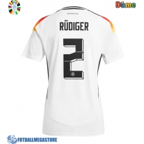 Fotballdrakt Dame Tyskland Antonio Rudiger #2 Hjemmedrakt EM 2024 Kortermet